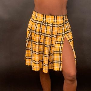 Plaid skirt
